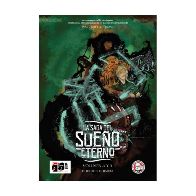 La Saga del Sueño Eterno volumen 3 y 4: el Brujo y el Bardo - suplemento de rol