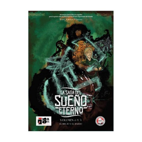 La Saga del Sueño Eterno volumen 3 y 4: el Brujo y el Bardo - suplemento de rol