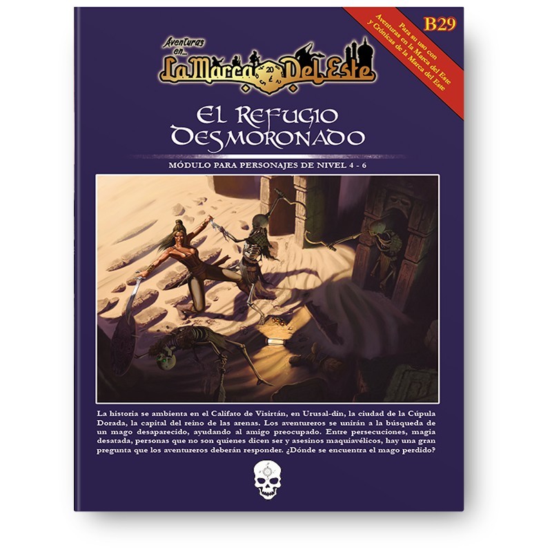 Aventuras en la Marca del Este: El Refugio Desmoronado - suplemento de rol