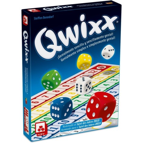 qwixx - juego de mesa de dados