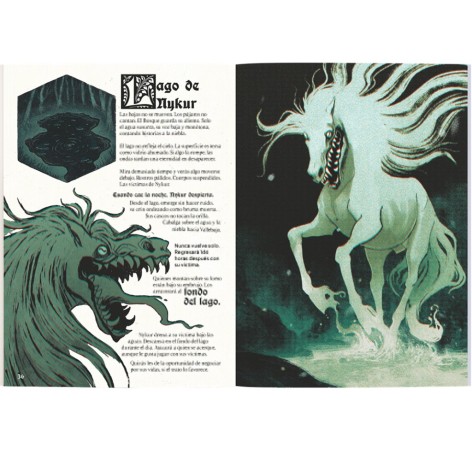 El caballo blanco de Vallebajo - suplemento de rol