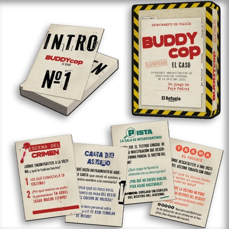 Buddy Cop, el caso - Juego de cartas