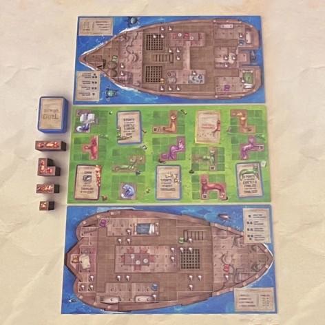 La isla de los Gatos: Duel - Juego de mesa