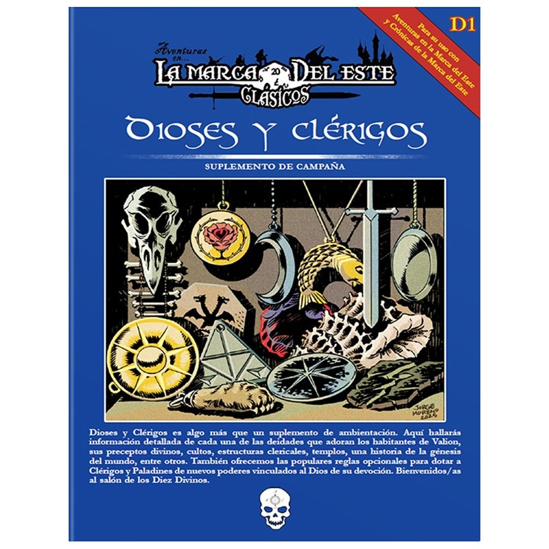 Aventuras en la Marca del Este: Dioses y Clerigos - suplemento de rol