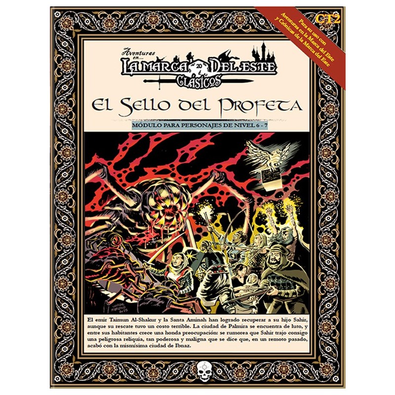 Aventuras en la Marca del Este: El Sello del Profeta - suplemento de rol