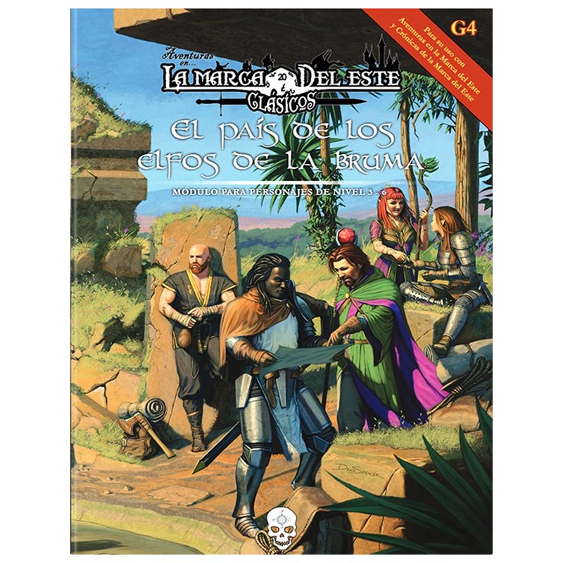 Aventuras en la Marca del Este: El Pais de los Elfos de la Bruma - suplemento de rol