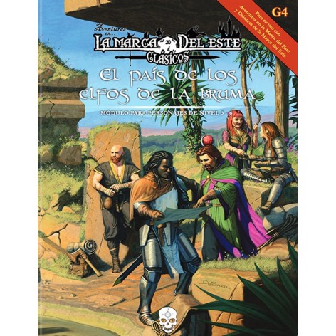 Aventuras en la Marca del Este: El Pais de los Elfos de la Bruma - suplemento de rol