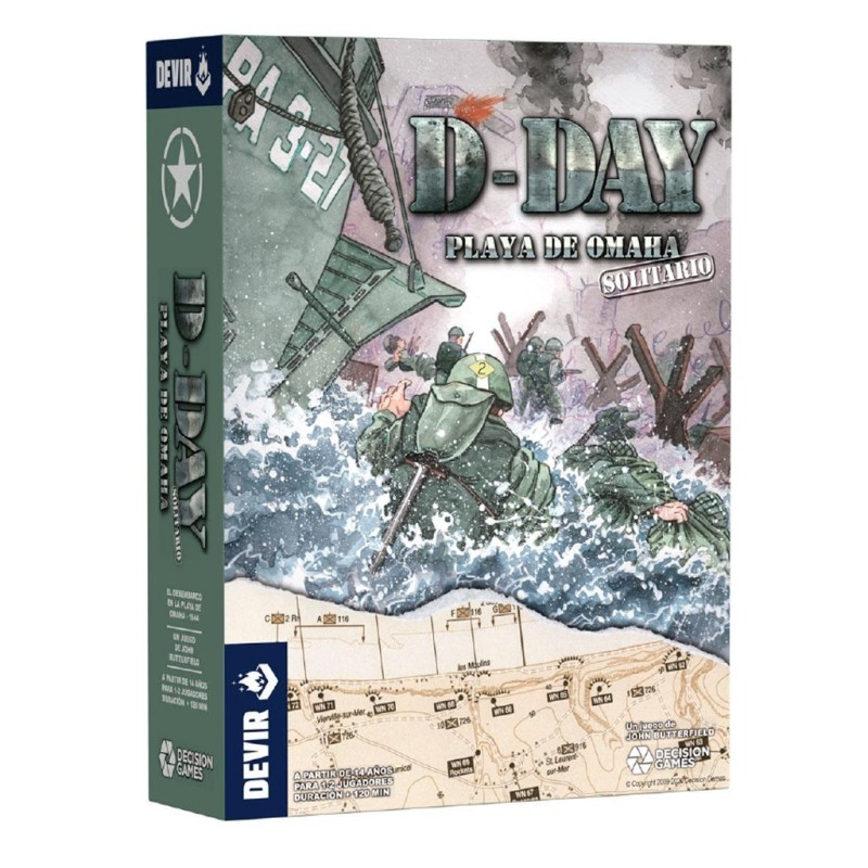D-Day: Playa de Omaha - Juego de mesa