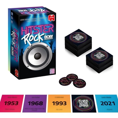 Hitster: Rock - Juego de cartas