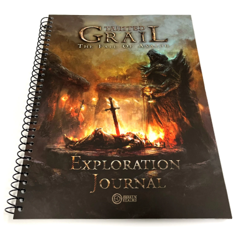Tainted Grail: La caida de Avalon - Diario de Exploracion - expansión juego de mesa
