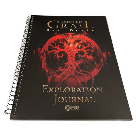 Tainted Grail: La Muerte Roja - Diario de Exploracion - expansión juego de mesa