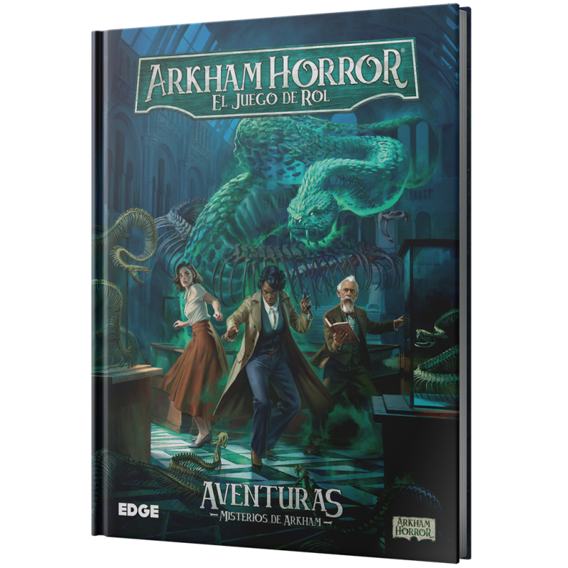 Arkham Horror: El Juego de Rol. Aventuras - Misterios de Arkham - suplemento de rol