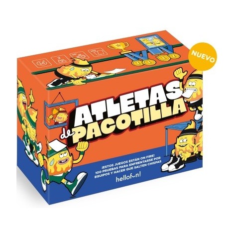 Atletas de Pacotilla - juego de cartas