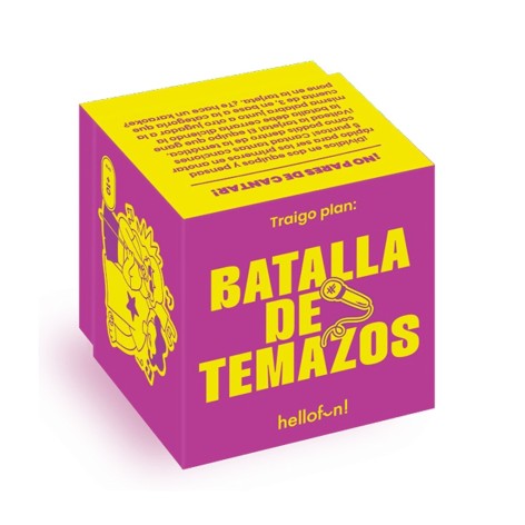 Batalla de Temazos - Juego de cartas