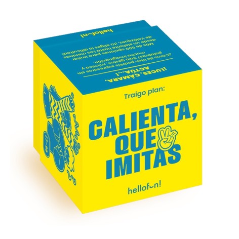 Calienta que Imitas - Juego de cartas