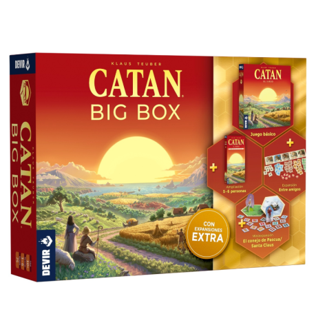 catan big box juego de mesa