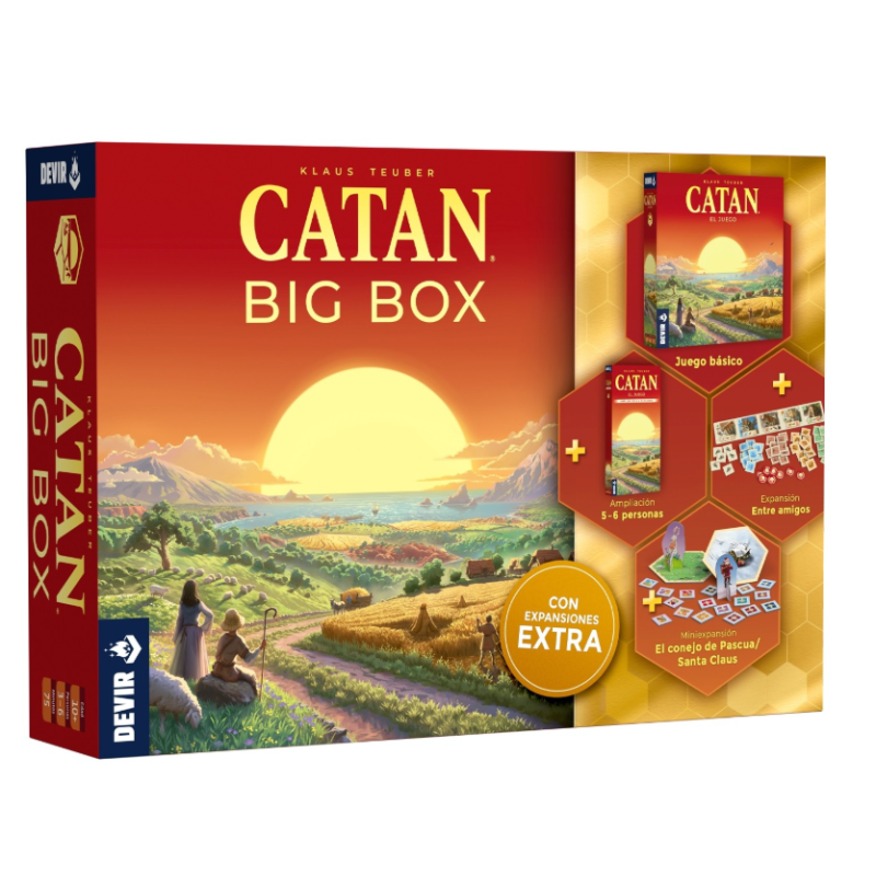catan big box juego de mesa