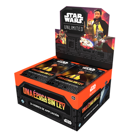 Star Wars Unlimited: Una Epoca sin Ley - Caja de 24 Sobres - juego de cartas