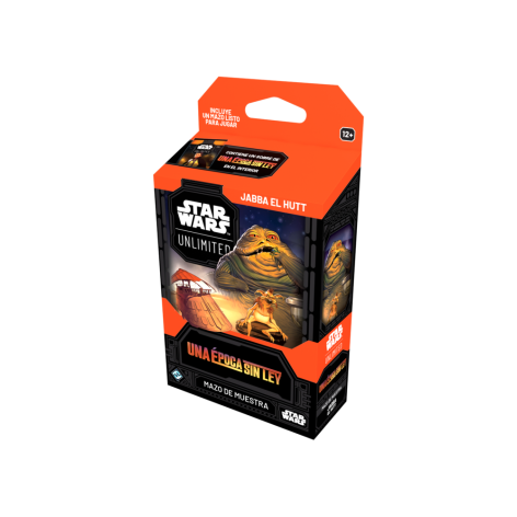 Comprar Star Wars Unlimited: Una Epoca sin Ley - Mazo de Muestra Jabba el Hutt - juego de cartas