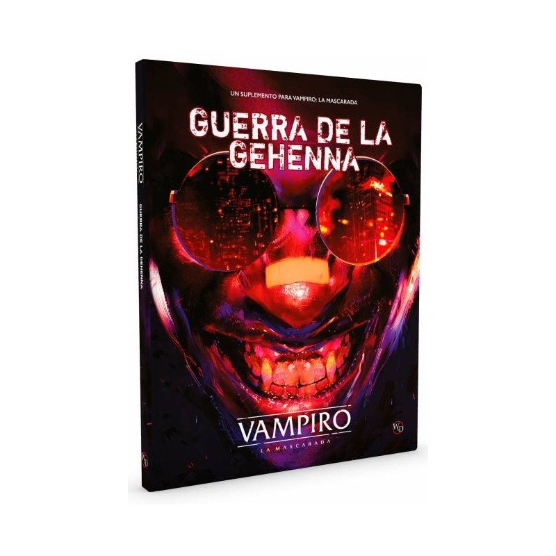 Vampiro: La Mascarada 5 edicion: Guerra de la Gehenna - suplemento de rol
