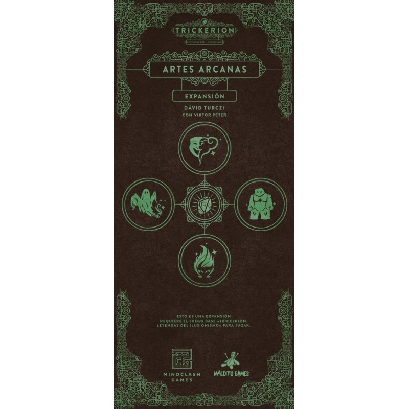 Trickerion: Leyendas del Ilusionismo - Artes Arcanas - expansión juego de mesa