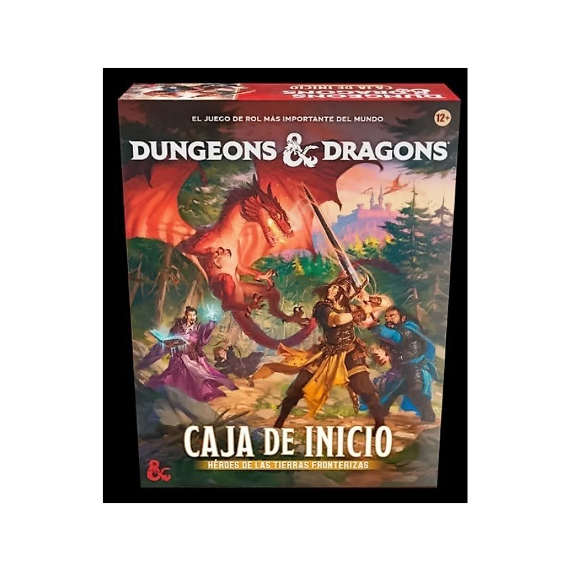 Dungeons and Dragons - Heroes de las Tierras Fronterizas Caja de Inicio - juego de rol