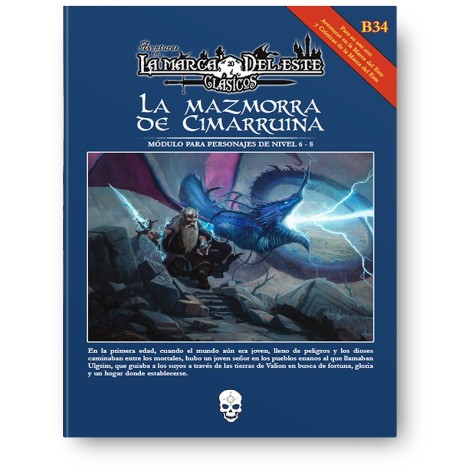 Aventuras en la Marca del Este: La Mazmorra de Cimarruina - suplemento de rol