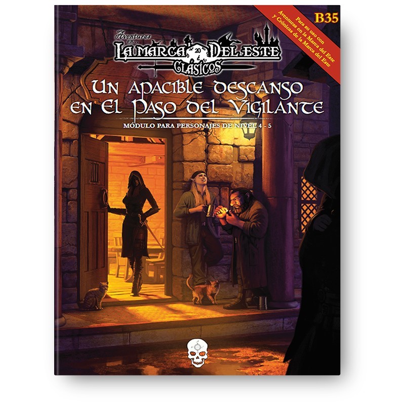 Aventuras en la Marca del Este: Un Apacible Descanso en el Paso del Vigilante - suplemento de rol