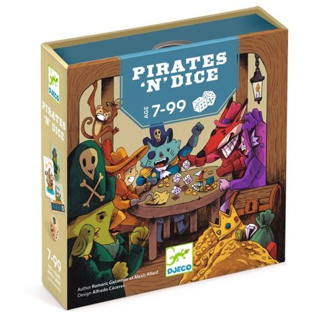 Pirates N Dice (castellano) - Juego de mesa para niños
