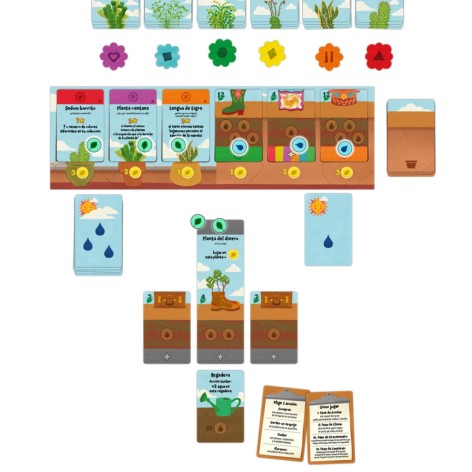 El jardin de Gretchen - Juego de cartas