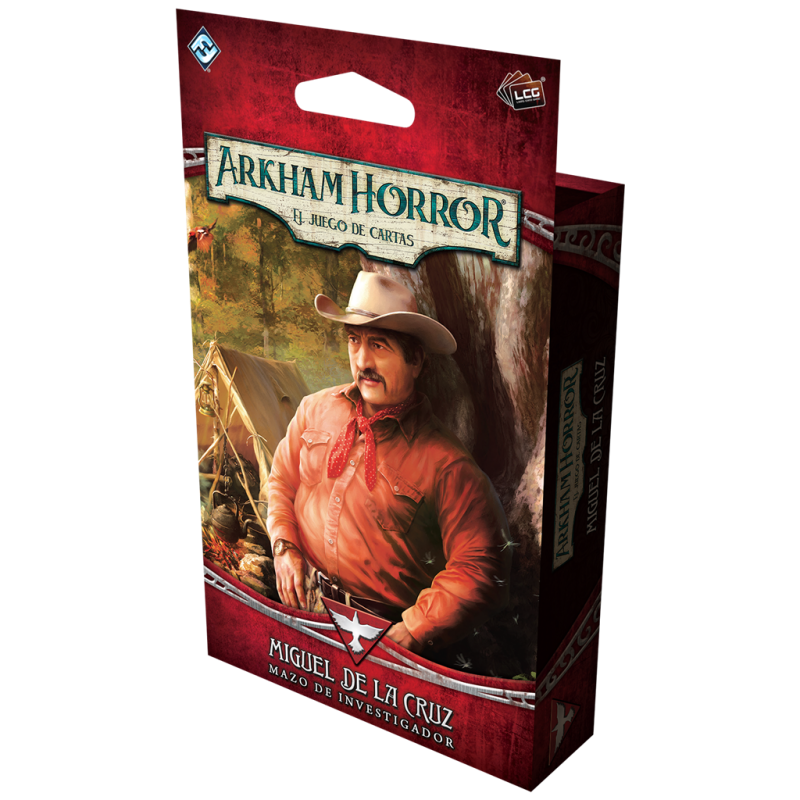 Arkham Horror: Miguel de la Cruz - Mazo de Investigador - expansión juego de cartas