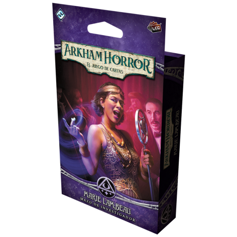 Arkham Horror: Marie Lambeau - Mazo de Investigador - expansión juego de cartas