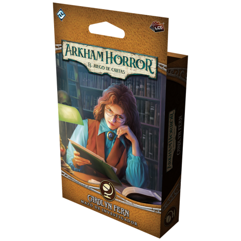 Arkham Horror: Carolyn Fern - Mazo de Investigador - expansión juego de cartas