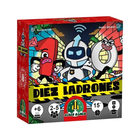 Comprar Diez Ladrones  - juego de cartas para niños