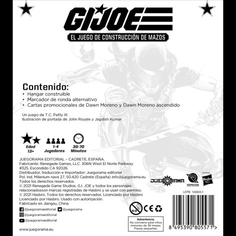 GI JOE el Juego de Contruccion de Mazos: Sombra de la Serpiente: Promo Box (castellano) - Expansión juego de cartas