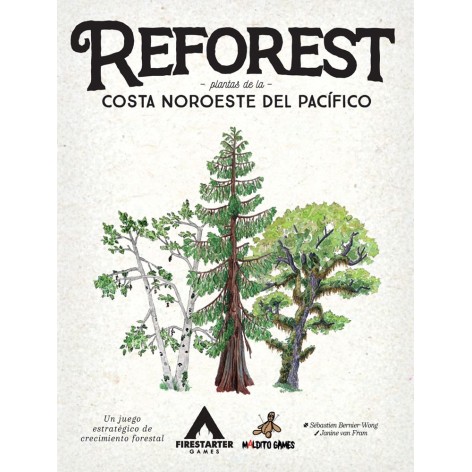 Reforest: Plantas de la Costa Noroeste del Pacifico - juego de cartas