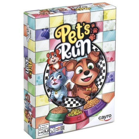 Pets Run (castellano) - juego de mesa para niños