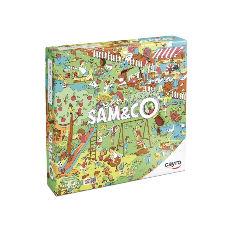 Sam and CO (castellano) - juego de mesa para niños