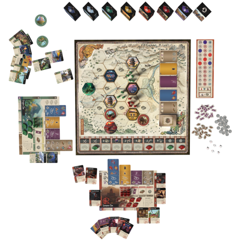 Gunsen: La Batalla por Toshi Ranbo - juego de mesa