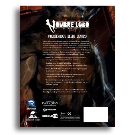 Hombre Lobo: El Apocalipsis 5 Edicion - Aroma a Podredumbre - Suplemento de rol