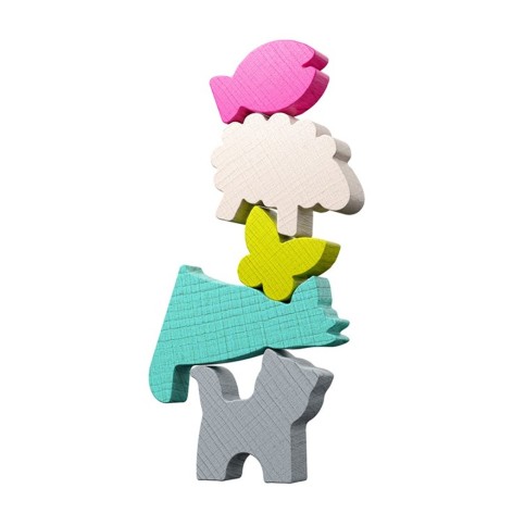 Stacking Challenge: Animals - Juego de mesa