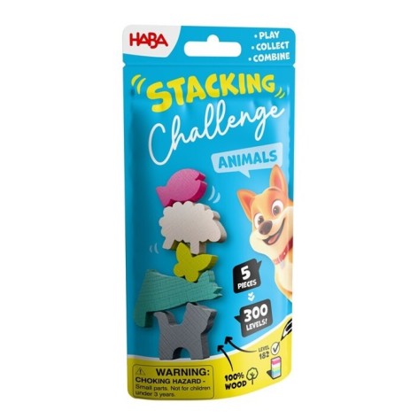 Stacking Challenge: Animals - Juego de mesa