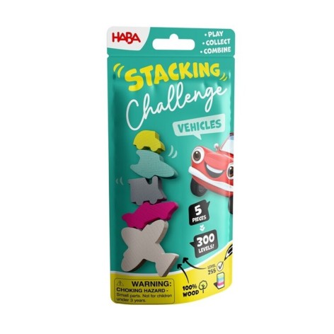 Stacking Challenge: Vehicles - Juego de mesa para niños