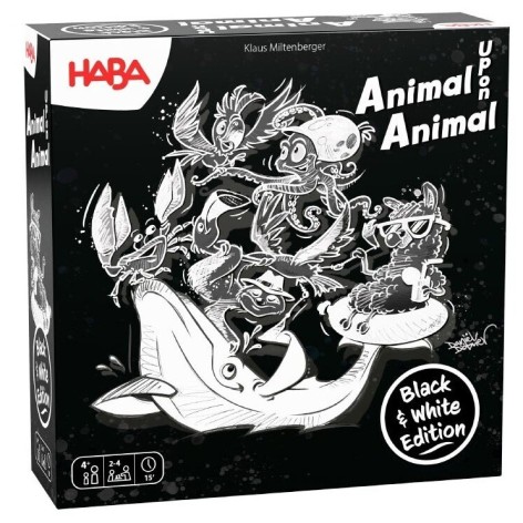 Animal Sobre Animal - Edicion Blanco y Negro - juego de mesa para niños