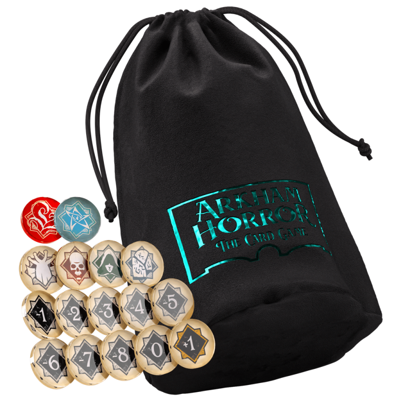 Arkham Horror: Chaos Tokens y Token Bag - accesorio