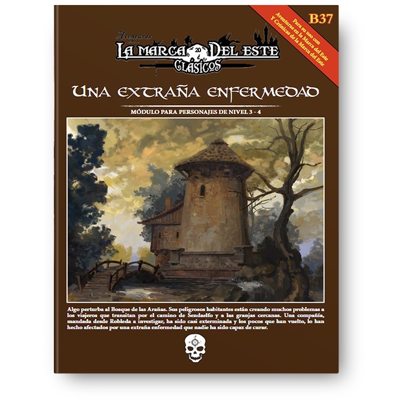 Aventuras en la Marca del Este: Una Extraña Enfermedad - suplemento de rol