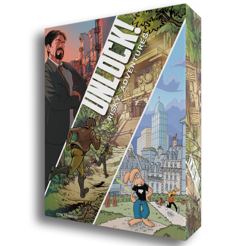 Unlock: Risky Adventures (castellano) - Juego de cartas