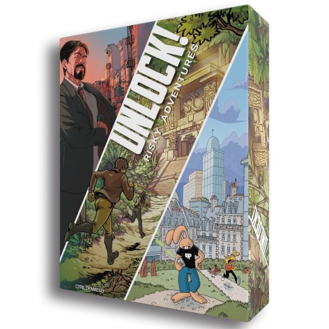 Unlock: Risky Adventures (castellano) - Juego de cartas