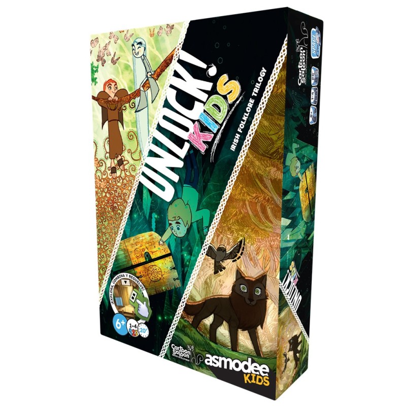 Unlock Kids: Cartoon Saloon (castellano) - Juego de cartas