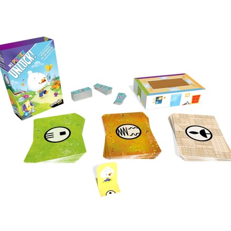Mi Primer Unlock: Historias de un Patito - Juego de mesa para niños